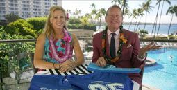 Jacki Marks and Carson Kressley in Hawaii for ALGV's Pros in Paradise