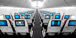 Air Canada Boeing 737 Max 8 interior