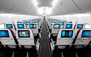Air Canada Boeing 737 Max 8 interior