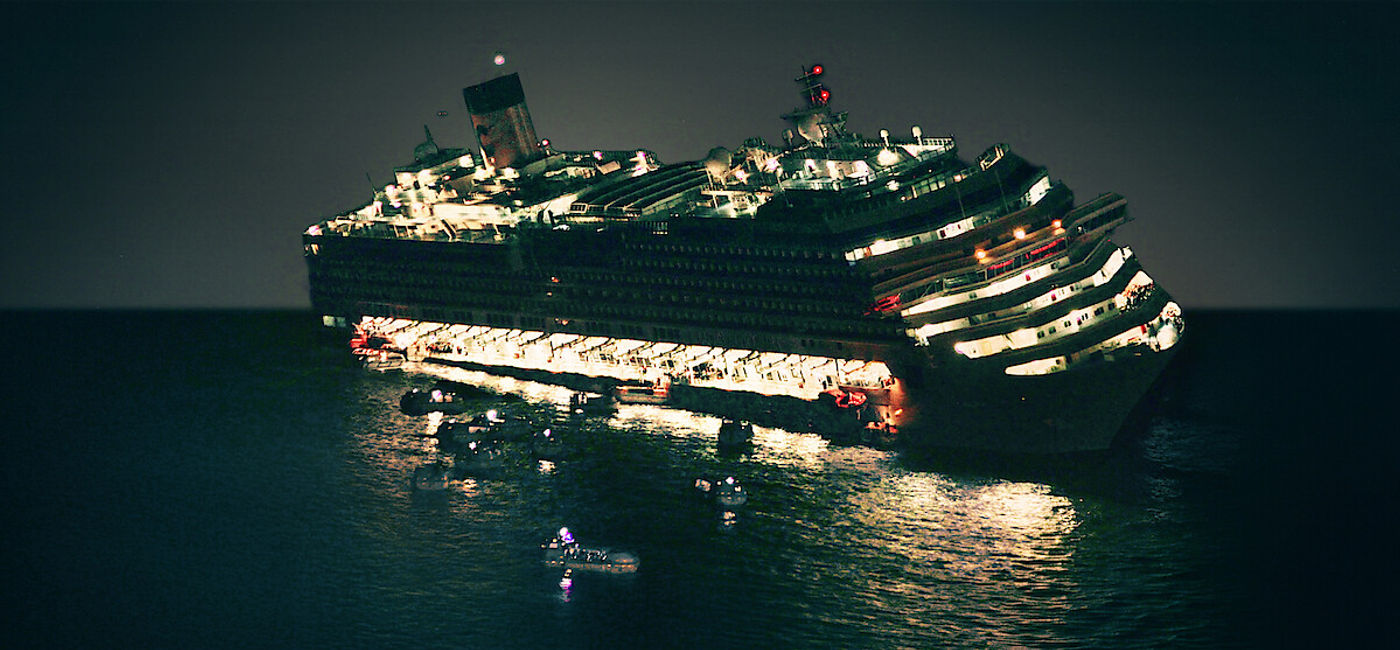 Image: “Shipwrecked: Nightmare at Sea,” released July 10, explores the wreck of the Costa Concordia (Photo Credit: Netflix)