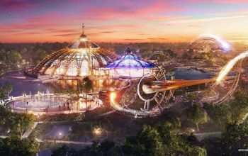Rendering of Universal Epic Universe
