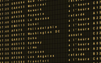 Flight board (french)