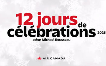 12 jours de celebration Air Canada