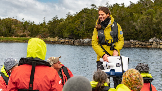 An excursion with HX Expeditions.