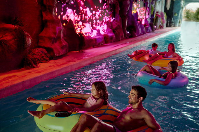 Wandering River, the dynamic river at the new Great Tides Waterpark Wandering River, the dynamic river at the new Great Tides Waterpark