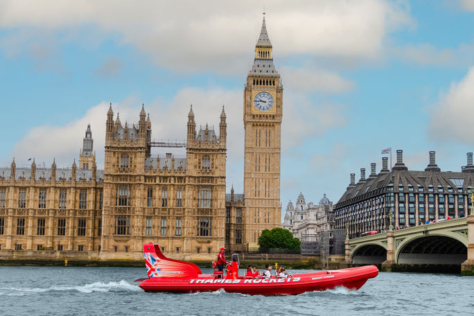 London, Thames Rockets Tour