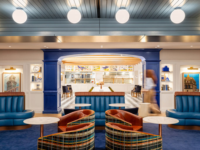 JetBlue BlueHouse Boston JetBlue BlueHouse Boston dining room