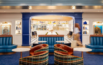 JetBlue BlueHouse Boston dining room