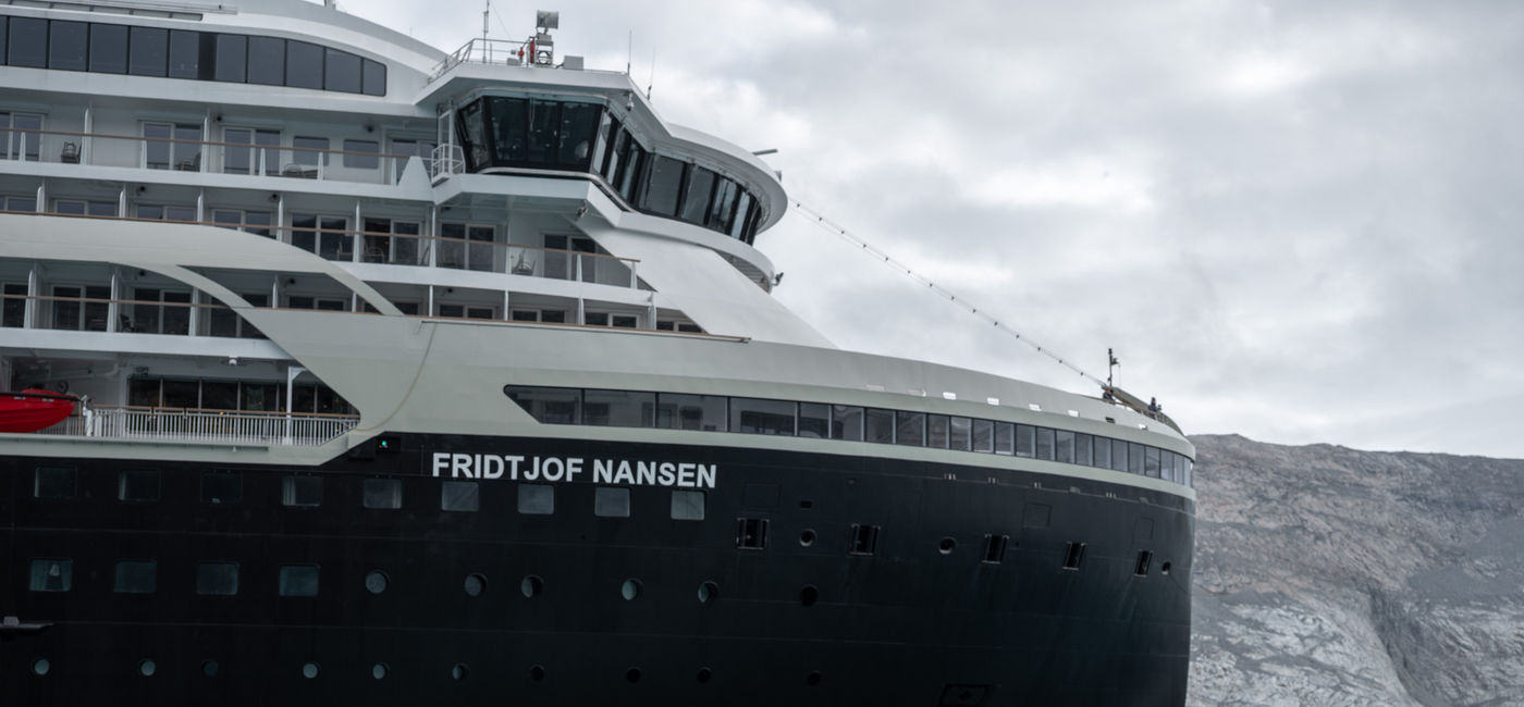 Image: MS Fridtjof Nansen (Photo Credit: Kim Rormark/HX Expeditions)