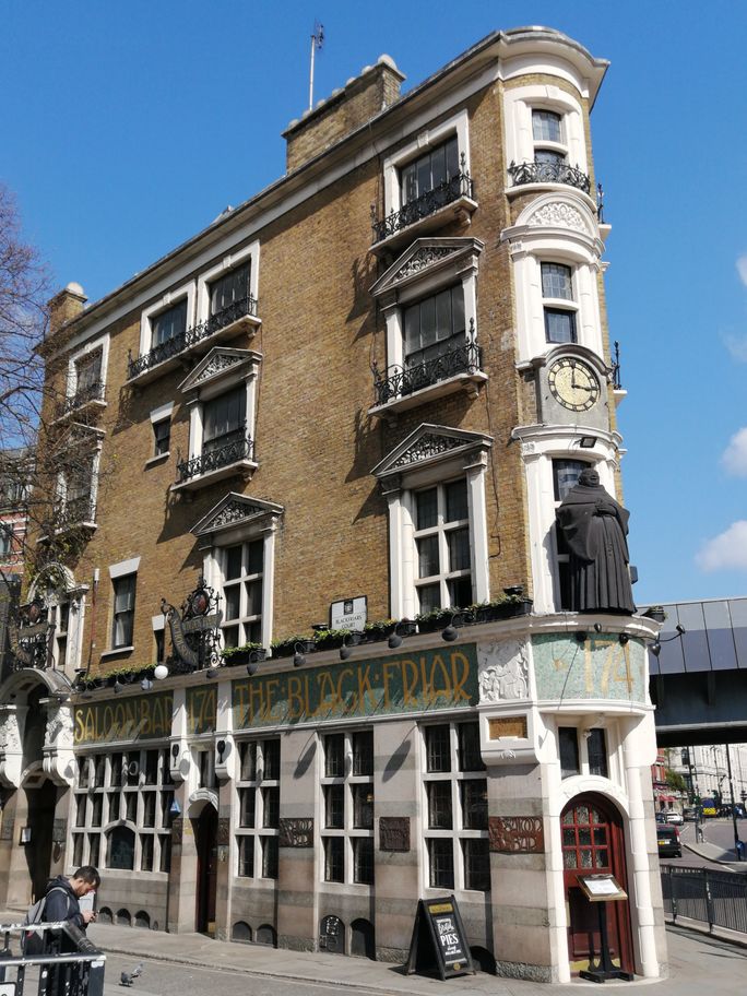 Pub, London, Blackfriar