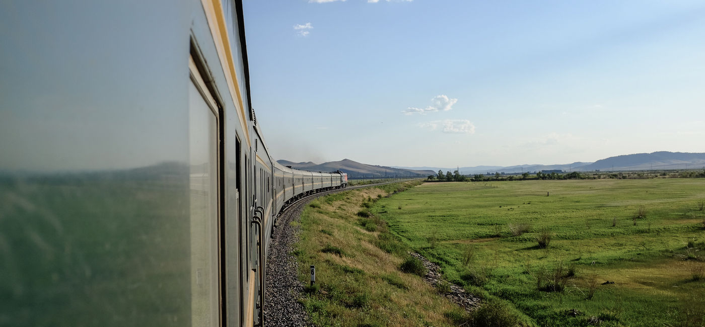 Image: The Trans-Siberia Railway Train in Mongolia. (Photo Credit: Intrepid Travel)