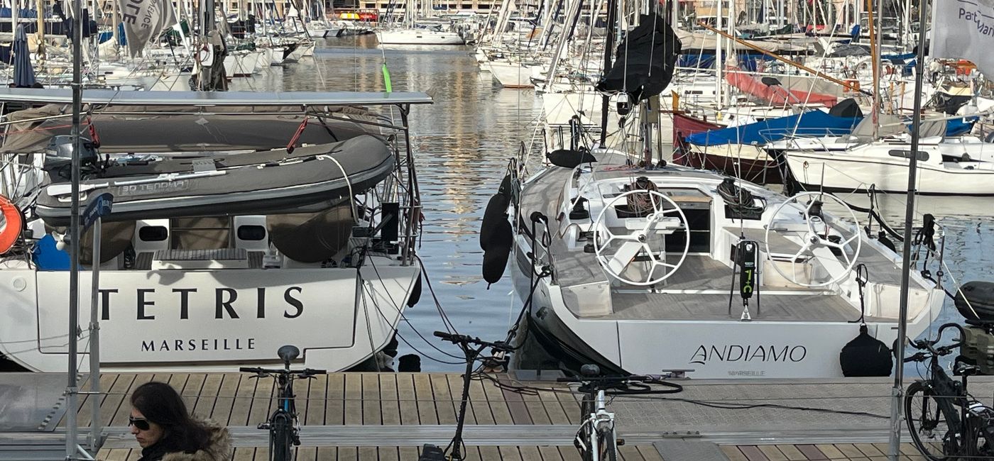 Image: The Port of Marseille on a sunny December day. (Photo Credit: Theresa Norton)