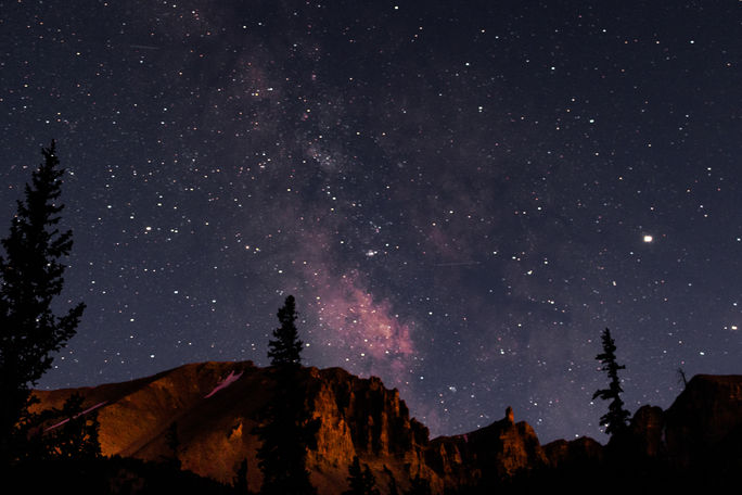 Night sky in Great Basin National Park