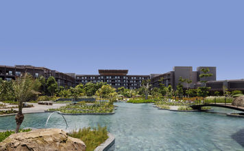 Lagoon pool at Lopesan Caoba Lagoon Resort Spa & Casino