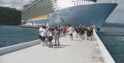 Oasis of the Seas in Labadee Haiti
