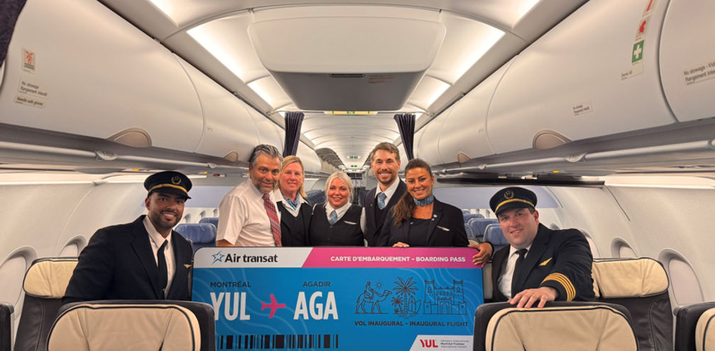 Air Transat inaugurates flights between Montreal and Agadir