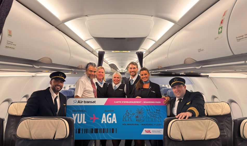 Air Transat inaugurates flights between Montreal and Agadir