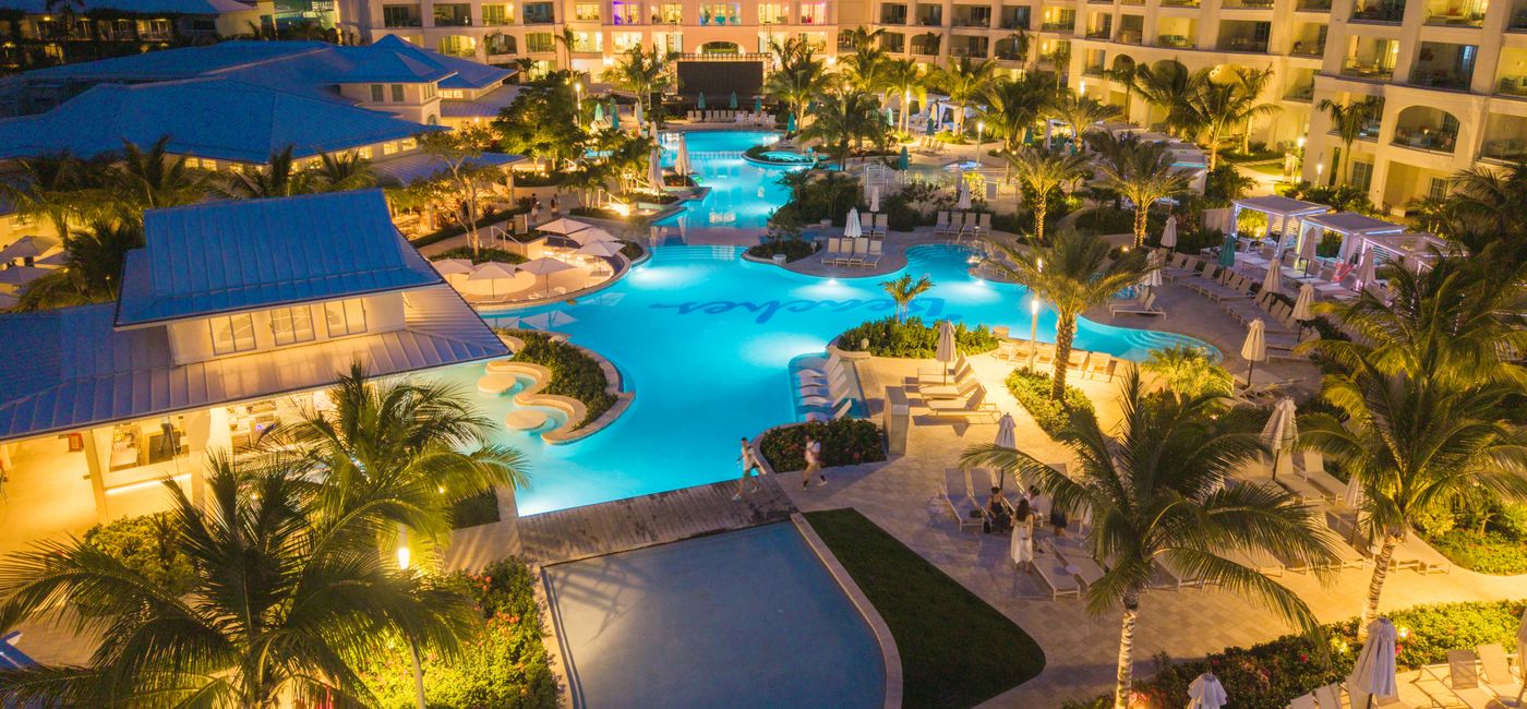 Image: An aerial view of the newly opened Treasure Beach Village at Beaches Turks & Caicos (Photo Credit: Courtesy Beaches Resorts)
