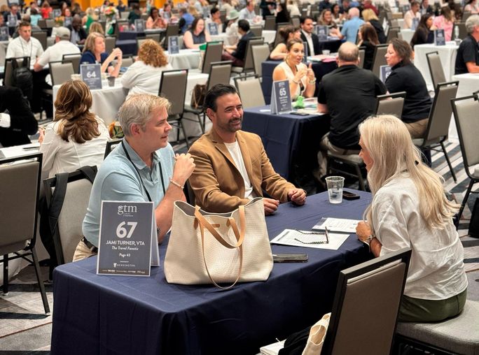 Mexican Caribbean Tourism Board participants Andrés Martinez & Sam Combs met with more than 50 advisors focused on luxury travel