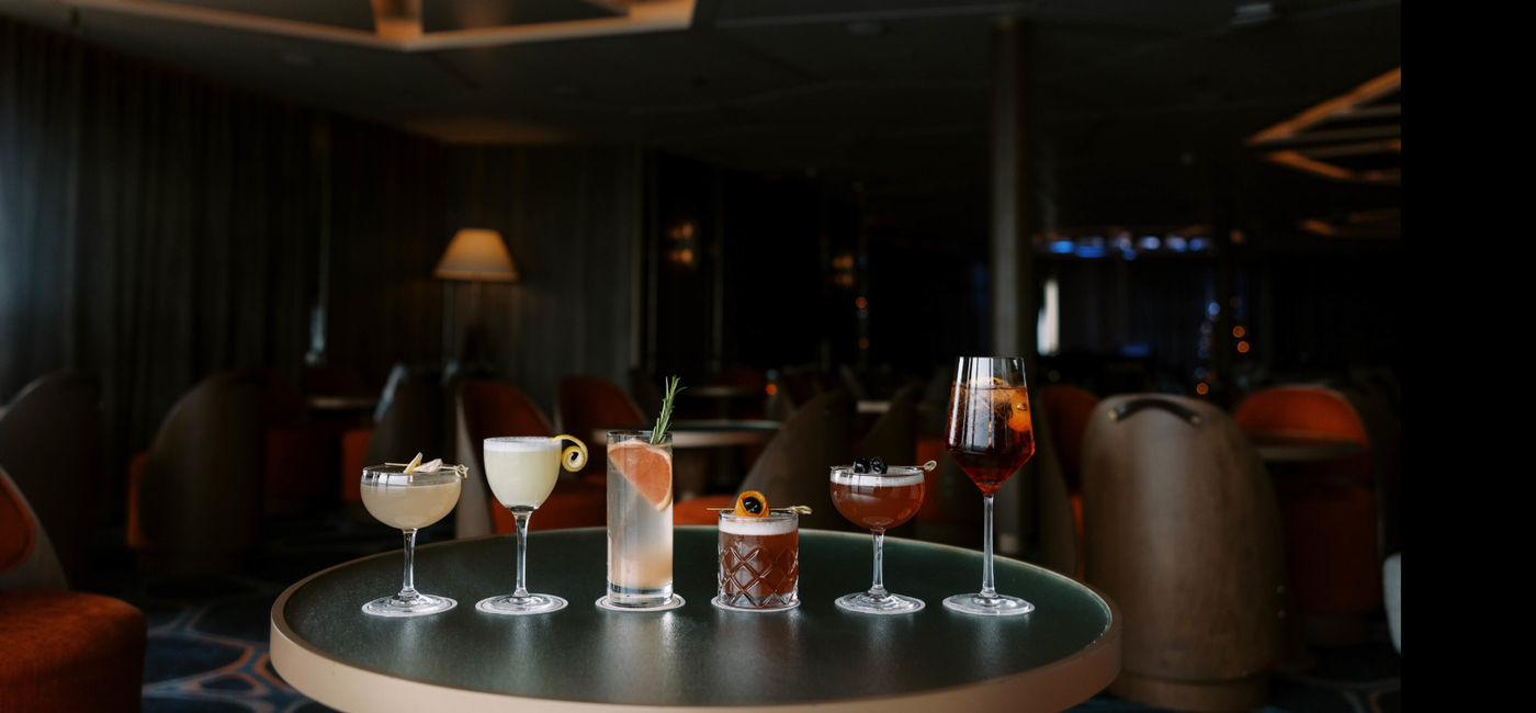 Image: Seabourn's Zero @ Sea cocktails. (Photo Credit: Seabourn)