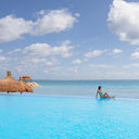 Infinity pool at Ventus at Marina El Cid Spa & Beach Resort Cancun Riviera Maya