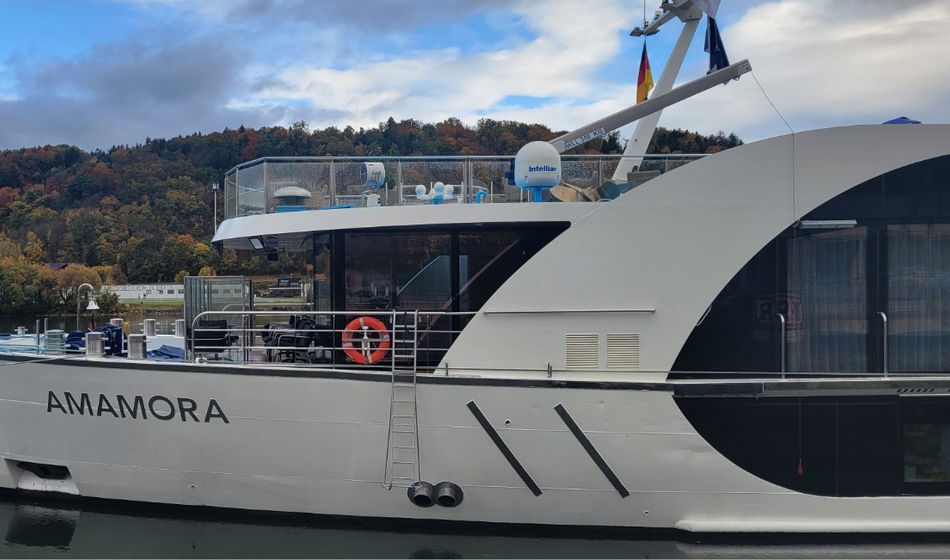 Lacey Pfalz, AmaMora, Vilshofen, danube river cruise ships, danube river, amawaterways