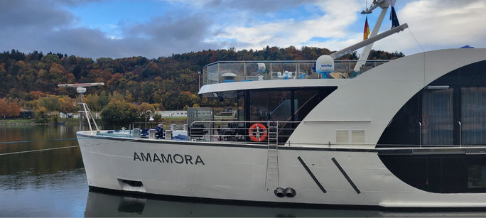 Lacey Pfalz, AmaMora, Vilshofen, danube river cruise ships, danube river, amawaterways