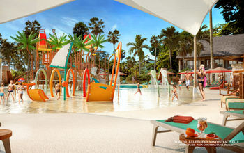 The Lai Thai Family Oasis at Club Med Phuket, Thailand.