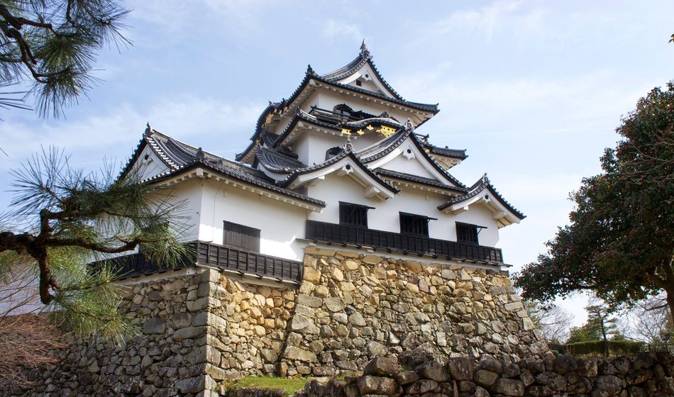 Hikone Castle, a National Treasure of Japan.