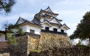 Hikone Castle, a National Treasure of Japan.