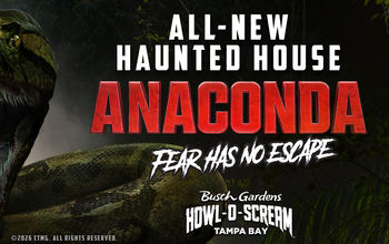 Anaconda is coming to Busch Gardens Tampa Bay and Williamsburg.