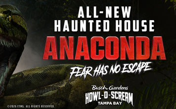 Anaconda is coming to Busch Gardens Tampa Bay and Williamsburg.