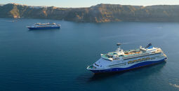 Celestyal, Celestyal journey, Celestyal discovery, boutique mediterranean cruise line, santorini cruises