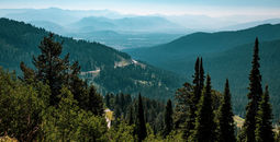 Teton Pass in Wyoming