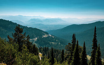 Teton Pass in Wyoming