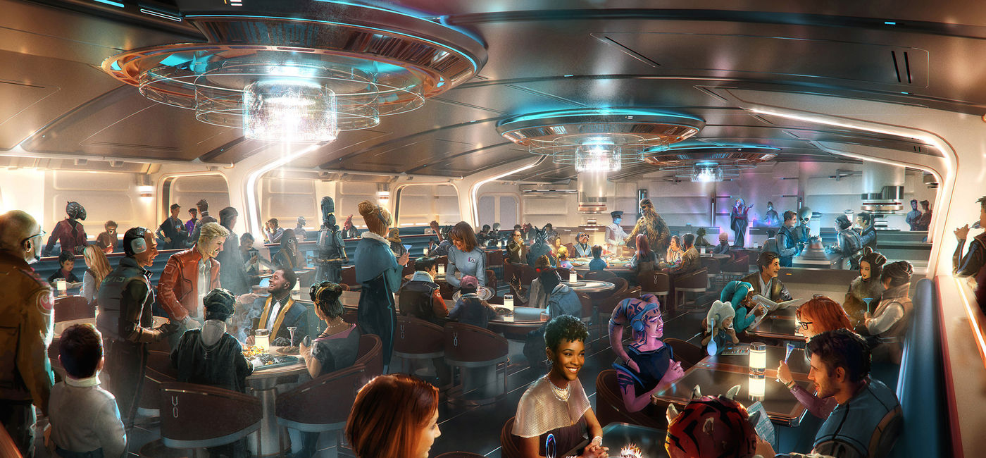 Image: Star Wars: Galactic Starcruiser. (photo courtesy of Disney Parks)