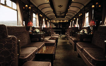 Bar on the Venice Simplon-Orient-Express