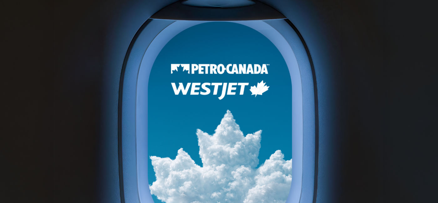 Image: WestJet and Petro-Canada announced a new loyalty program partnership (Photo Credit: WestJet)