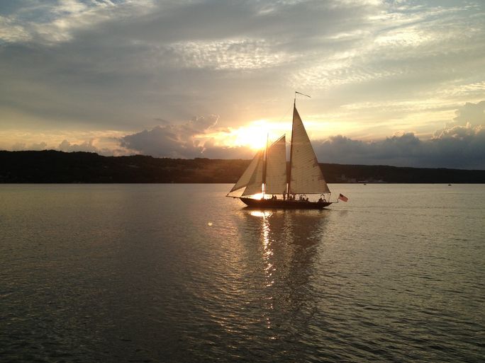 True Love Sailboat, Watkins Glen, Finger Lakes