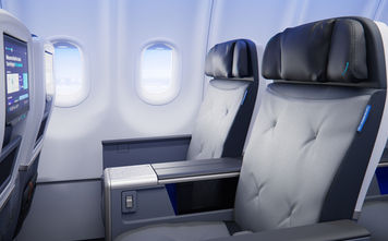 Seats in JetBlue's BlueFirst Cabin