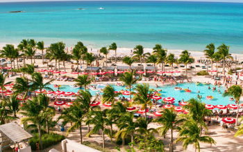 Virgin Voyages beach club Bimini