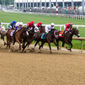 Horse race at Churchill Downs