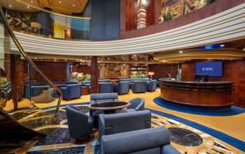 MSC Cruises, Ship within a ship, cruise ship, lounge,