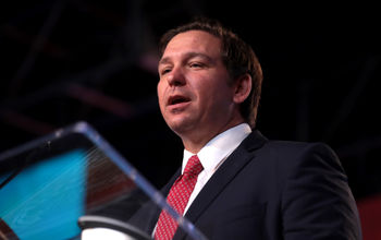 Florida's Governor Ron DeSantis.