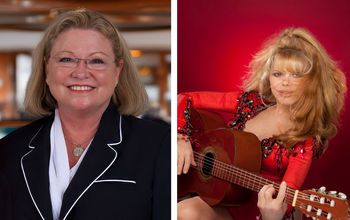 Cynthia Lauren Tewes and Charo