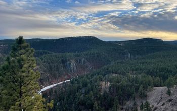 Falling Rock outside of Rapid City, South Dakota