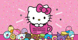 The Hello Kitty and Friends Cafe at Universal CityWalk.