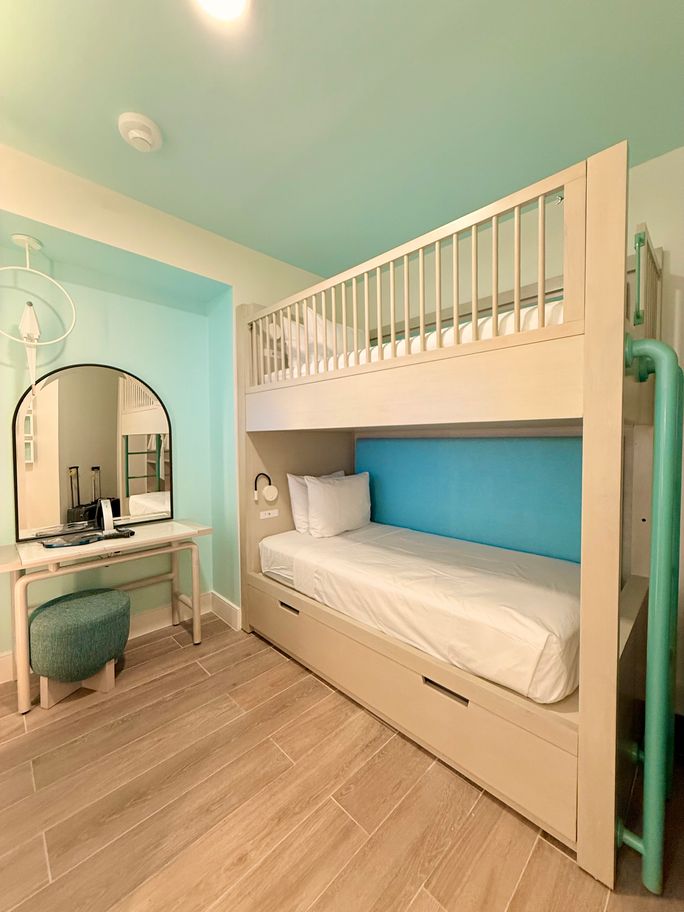 Kids bunk beds in the Treasure Beach Concierge Suite Kids bunk beds in the Treasure Beach Concierge Suite
