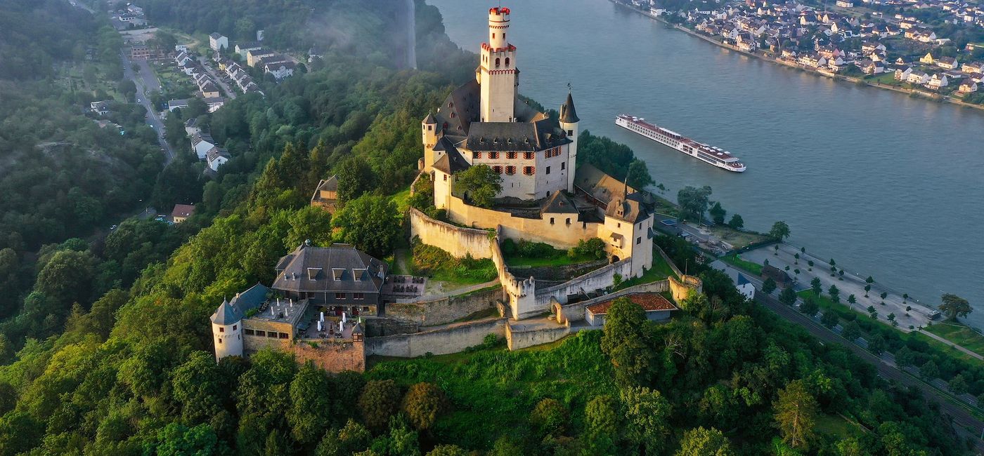 Image: A Viking Longship on the Rhine River. (Source: Viking)