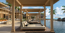 The pool at the Sands  Beach Club